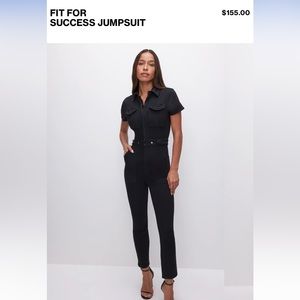 Good American fit for success jumpsuit size 0